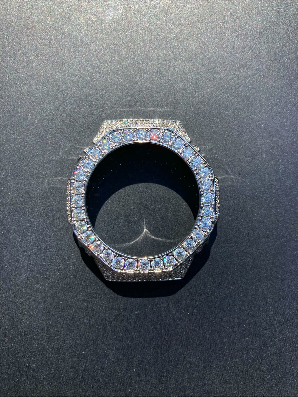 ✨ Moissanite G-Shock Upgrade Bezel 💎 GRA Certificate Included ✨